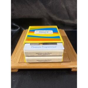 Eddy Arnold Welcome to My World Reader's Digest Stereo 8 Track Tape Set 2pc
